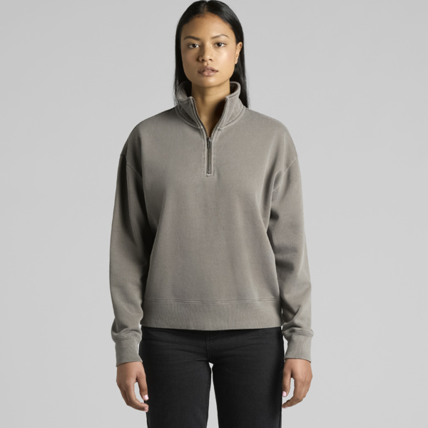 AS Colour Womens Relax Faded Half Zip Thumbnail